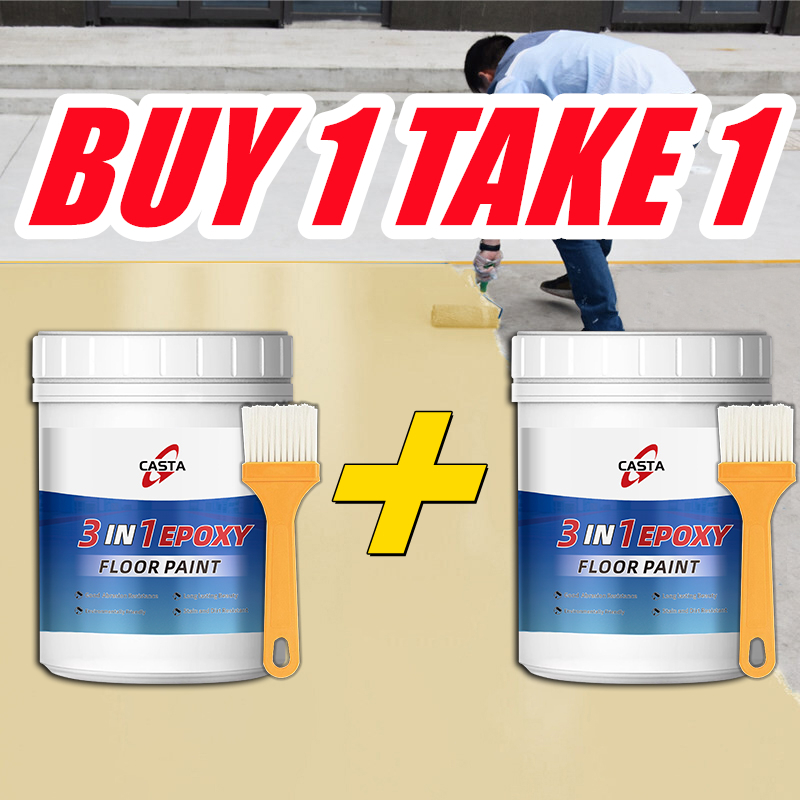 💥BUY 1 TAKE 1💥3 In 1 Wear-Resistant Epoxy Resin Floor Paint Suitable For Warehouse, Workshop, Outdoor, Indoor, Garage, Office, Gym, Factory, Playground, Shopping Mall - Image 2