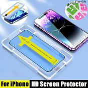 HD Clear Full Cover Screen Protector Film for iPhone