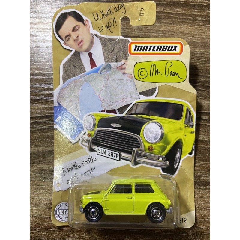 Mga Kayamanan Matchbox Special Edition Mr Bean Mini Cooper Nonmint Card |  Lazada Ph