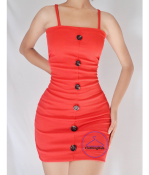 Strappy Sleeveless Dress for Women - ClothingHub