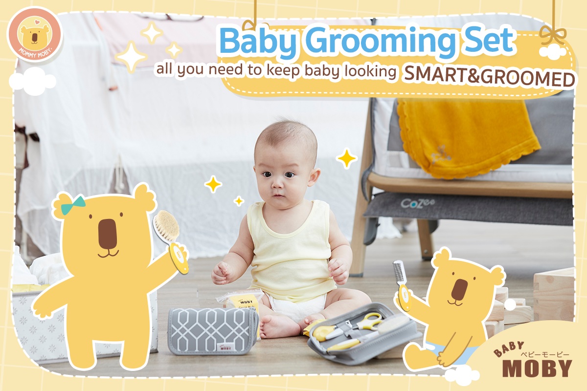 Baby Moby Grooming Kit with Portable Case | The Nest Attachment Parenting Hub