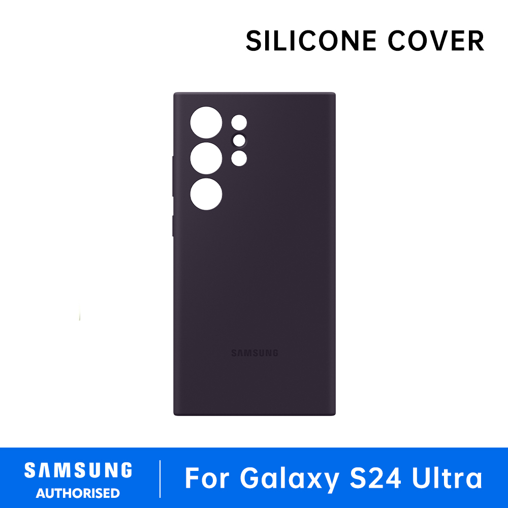Original Silicone Case For Samsung Galaxy S24 Ultra High Quality Soft Silicone Cover Samsung Galaxy S24 Ultra Protector Shell & Box - Image 2