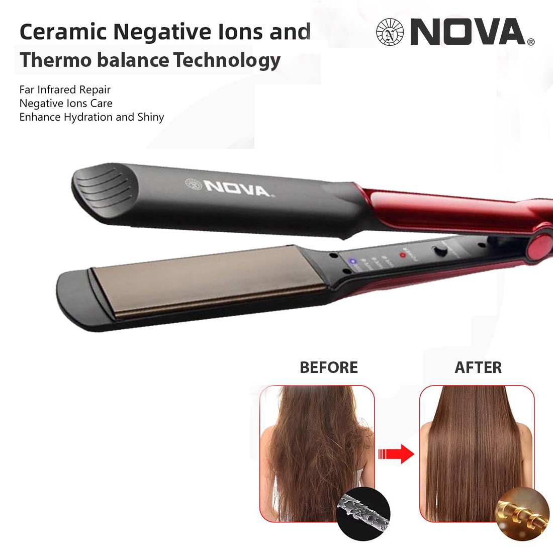 Nova hair outlet pressing machine