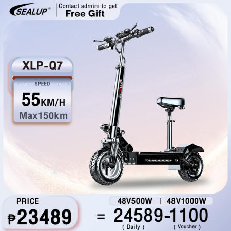 SEALUP Q7 Off-road Electric Scooter - High Performance and Durability