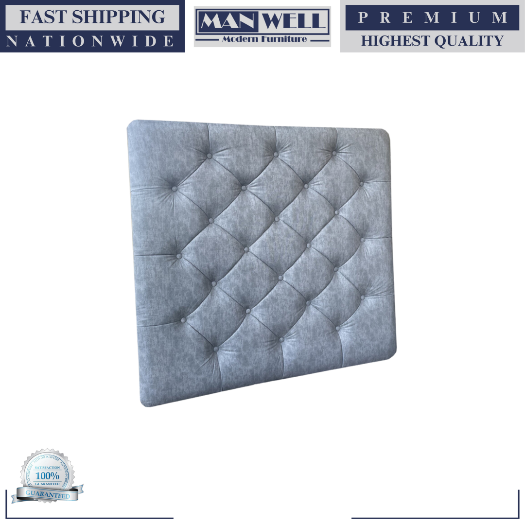 MAN WELL- GABRIEL Tufted Bed Headboard