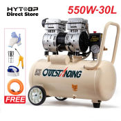 HYTOBP Portable Oil-free Air Compressor with 8L Air Tank