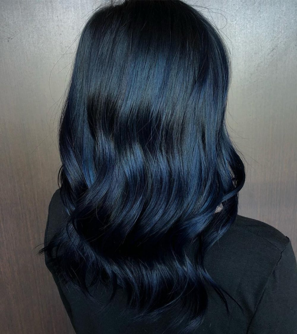 Blue Black Hair Color with Oxidant ( 2/8 Bob Keratin Permanent Hair Color )  | Lazada PH