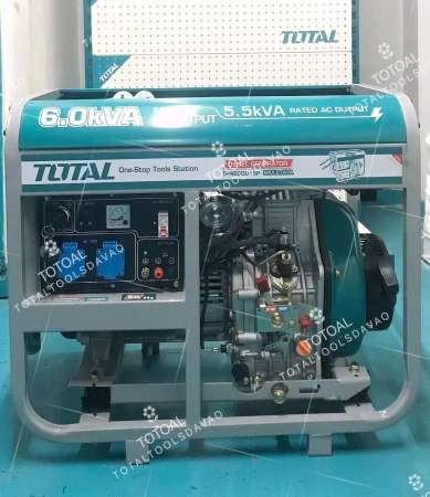 TOTAL Diesel generator 6.0KVA TP4600015P