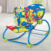 Mastela Reclinable Rocker with Music and Vibrate, Extra Big