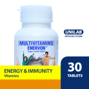 Enervon C Multivitamins for Adults - Boost Energy and Immunity