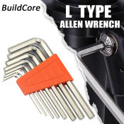 8PCS L-Style Hex Key Wrench Set - High Quality