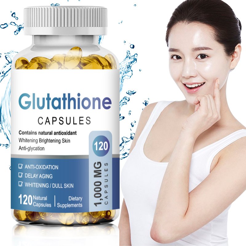 120pcs/bottle Glutathione Whitening Capsules Powerful Reduce Dull Skin And Fade Melanin Brightening Beauty The Skin Ginseng Alpha Lipoic Acid Capsules Vitamin C Biotin Capsules - Lazada