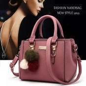 Korean Leather Shoulder Bag for Women - Fashionable and Functional