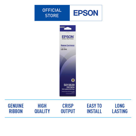 Epson S015639/S015634 Ribbon Cartridge for LQ-310
