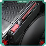 Car Stitched Slot Storage Box Multi-slot Storage Bag Creative Car Bag Car Seat Gap Storage Box Car Seat Gap Storage Box Decoration Central Control Storage Box Car Seat Gap Storage Box Miscellaneous Box Storage All Kinds Of Small Items