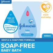 Johnson's Baby Bath Refill - 600ml - Gentle Baby Wash