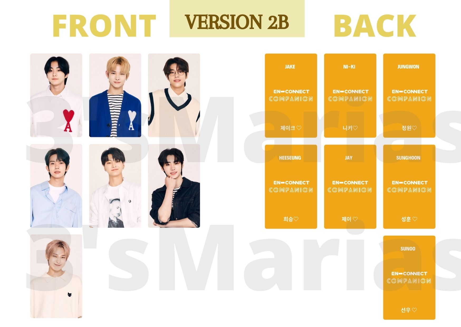 ENHYPEN EN-CONNECT: COMPANION PHOTOCARDS (Unofficial) | Lazada PH