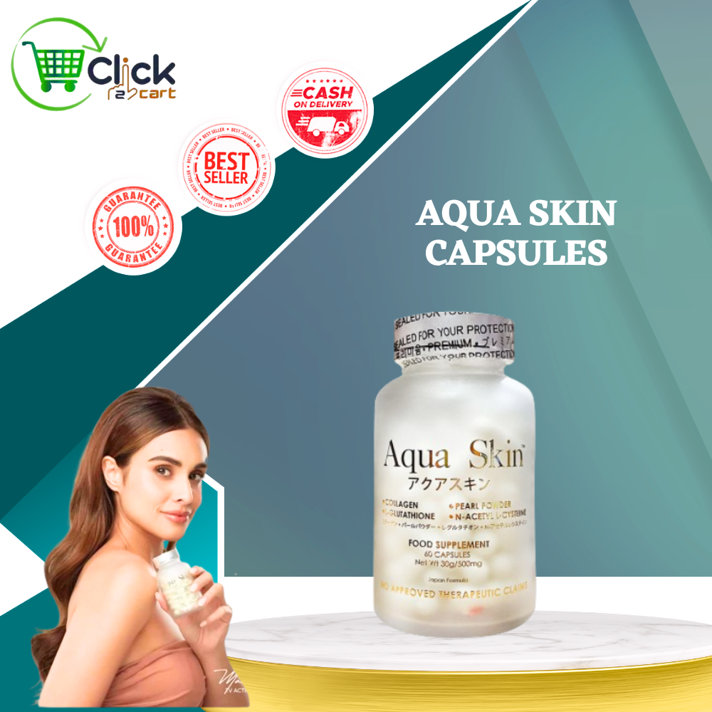 Aqua Skin Glutathione & Collagen Beauty Capsules for Anti-Aging