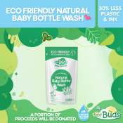 Tiny Buds Eco Friendly Natural Baby Bottle Wash 500ml