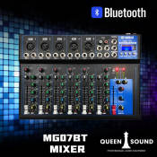 Yamaha MG07BT 7-Channel Audio Mixer with Bluetooth and USB