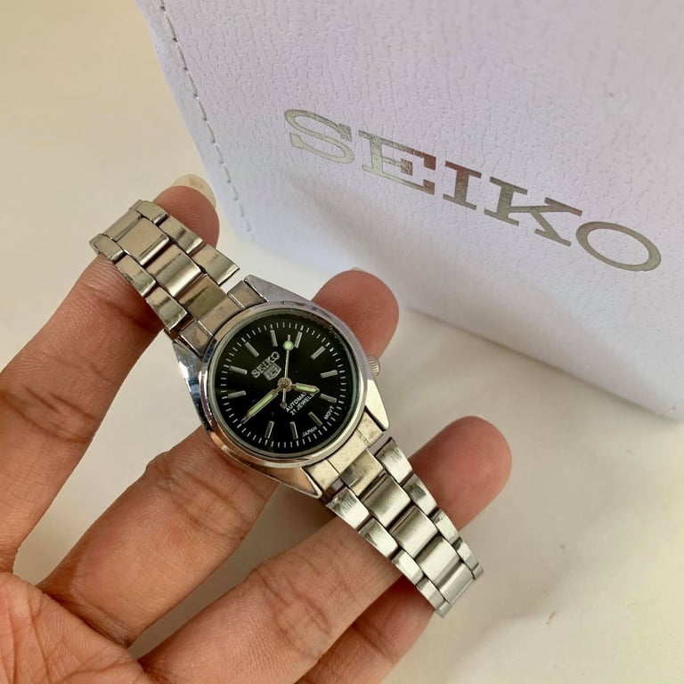 Seiko 5 water 2024 resistant stainless steel