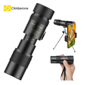 High Power Monocular Telescope with Smartphone Tripod for Outdoor Travel