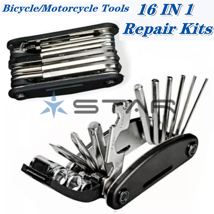 ✅COD 16 IN 1 Bicycle/Motorcycle Tools/Repair Kits