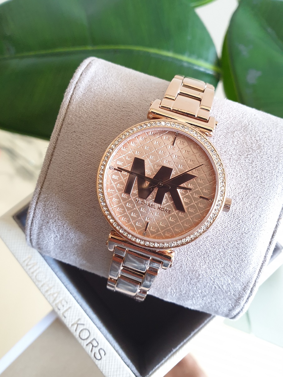 Đồng hồ nữ Michael Kors Sofie MK3834 dây thép không gỉ  màu rose gold