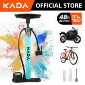 KADA 160Psi Portable Bike Pump with Gauge