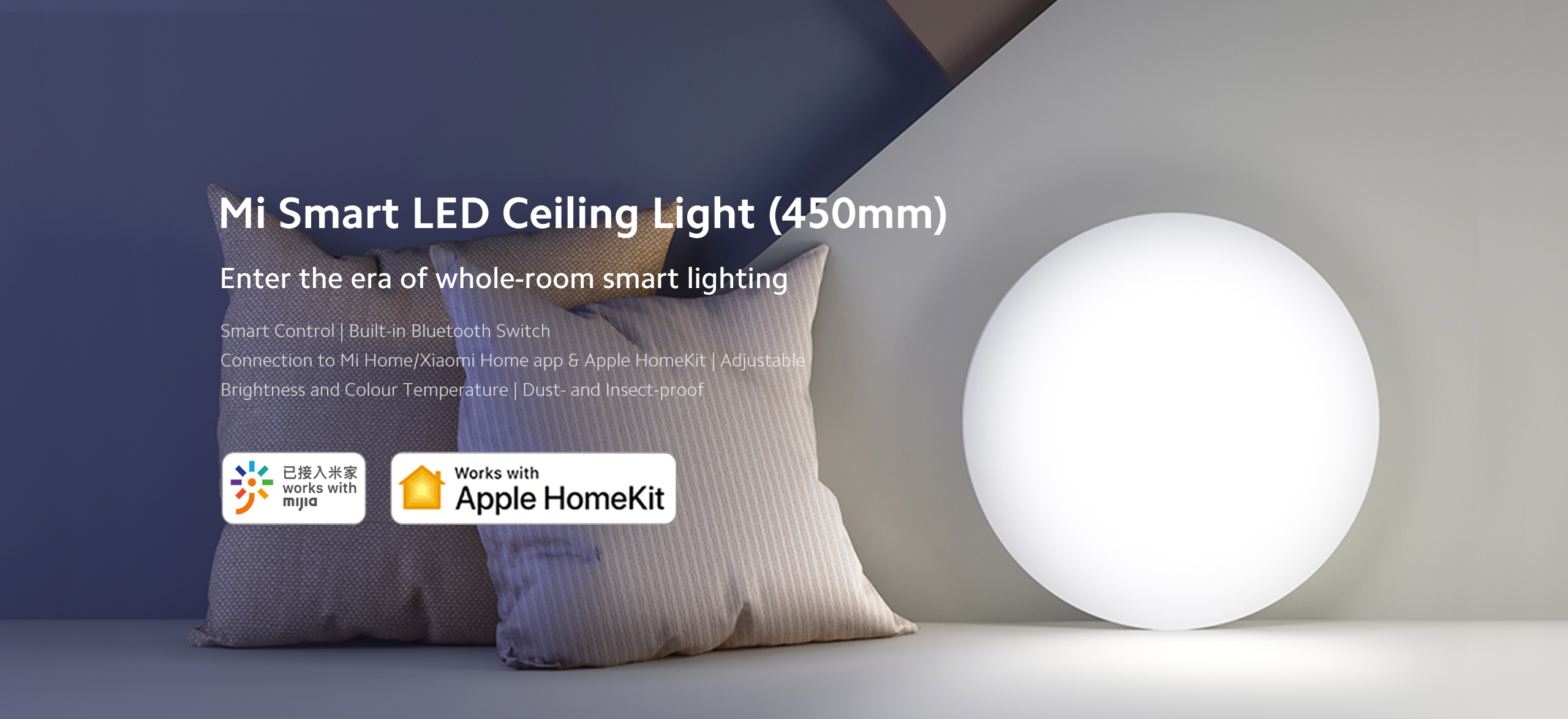 Xiaomi Mi Smart Led Ceiling Light 450mm Ceiling Light For Home