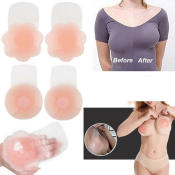 Silicone Nipple Covers - Waterproof, Washable, Ideal for Swimming