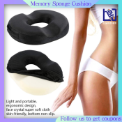 Donut Cushion for Hemorrhoid Relief - Memory Foam Support