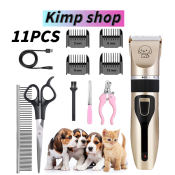 Kimp 11pcs Pet Grooming Set: Professional Electric Clippers