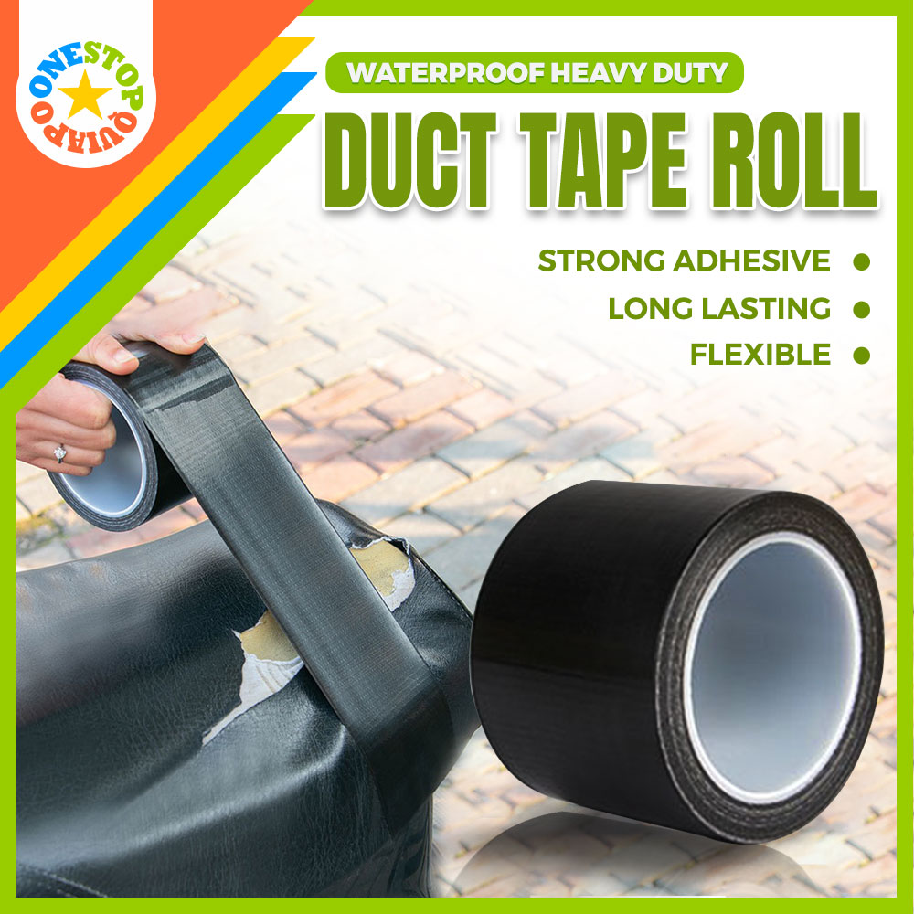 OSQ Waterproof Heavy Duty Duct Tape - Strong Adhesive Repair