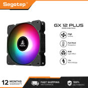 Segotep GX-12 PLUS Static State Color RGB 12cm Cooling Fans