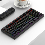 Inplay NK970 Mechanical Keyboard with RGB Lights and Red Switches