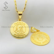 JS&CO 18k Bangkok Gold Pendant Necklace for Women