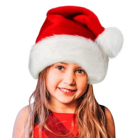 Christmas SALE!!! Christmas Hat Cap Santa Claus Ornament Red Christmas Party Hat Xmas Holiday Costume Cap Adult Fancy Headgear Cute Adult Party Decors Kids Baby Xmas Supplies Hat Festive Supplies Christmas Hat