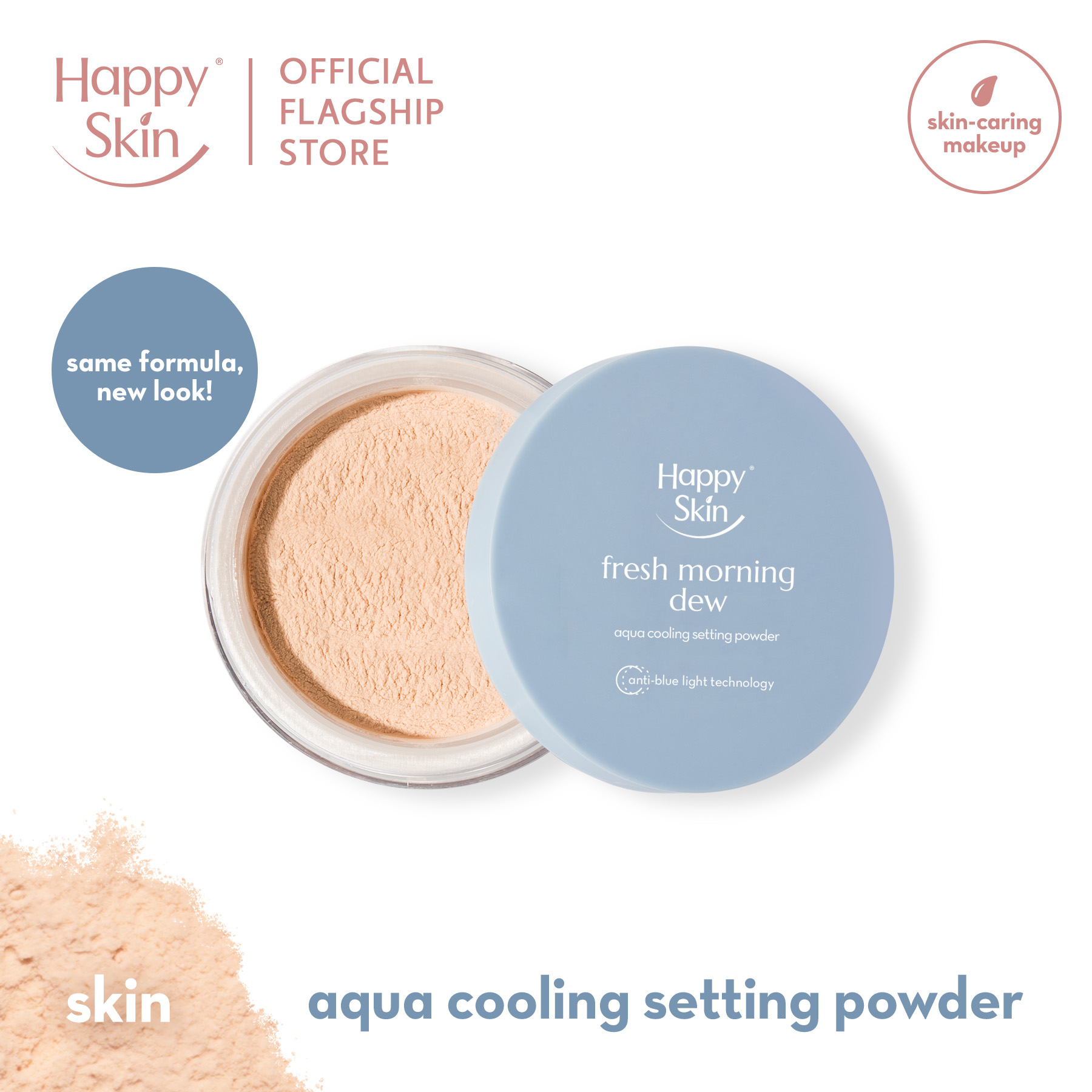 Discount on Happy Skin  shoes - SKU: Happy Skin Dew Aqua Cooling Setting Powder