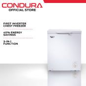 Condura CCF150Ri Chest Freezer Inverter 5.0 cu ft