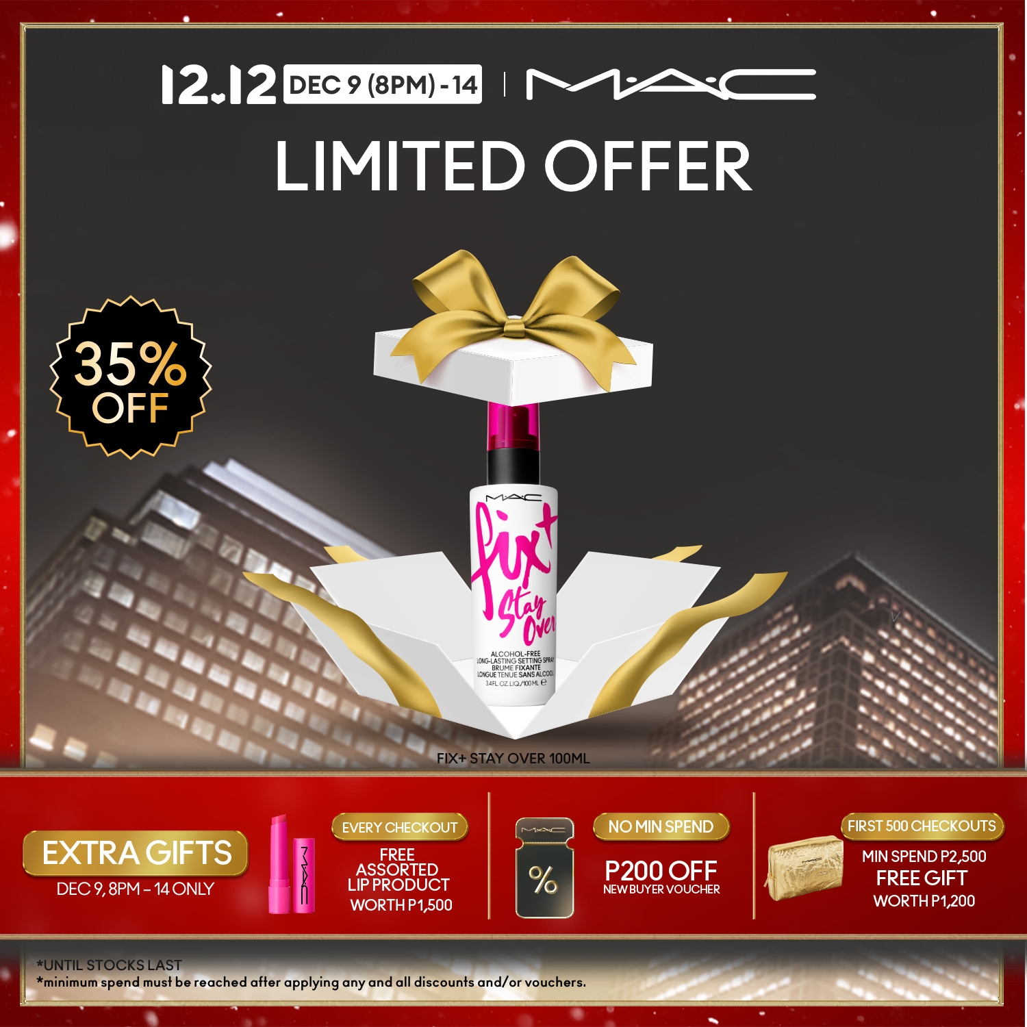 Discount on M·A·C  shoes - SKU: MAC Fix+ Stay Over - 100ml / Makeup Setting spray - long-wearing, blue light protection, alcohol fre