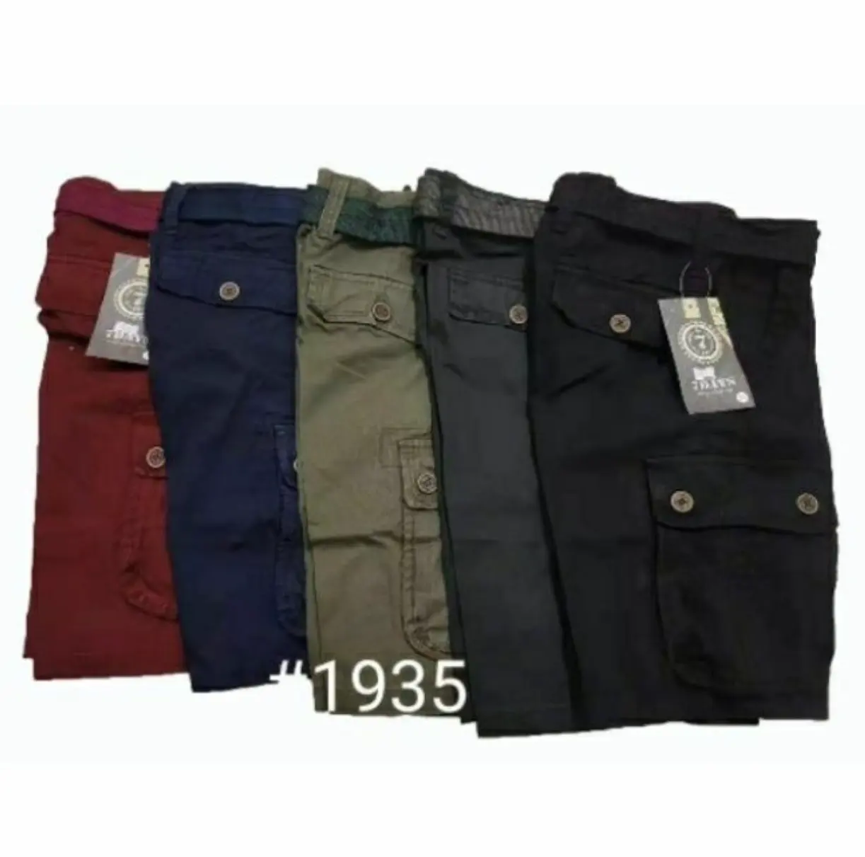 100 cotton cargo trousers