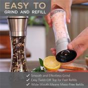 ROBERT SHOP Salt and Pepper Mill Grinder Set