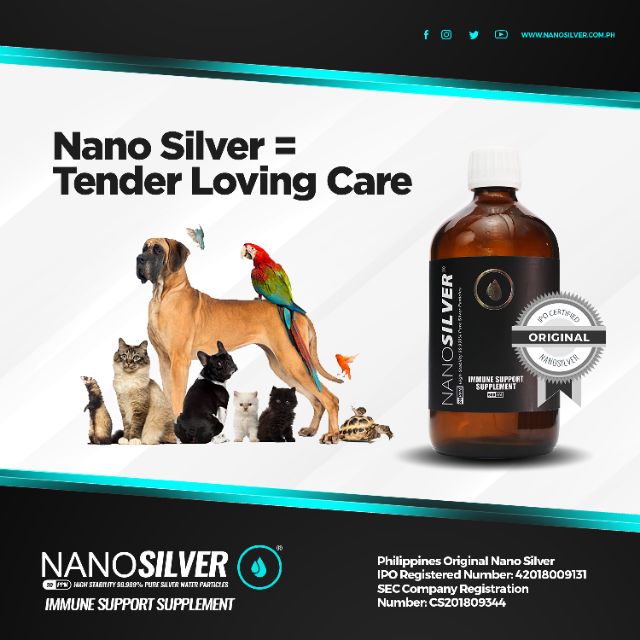 nano silver parvo