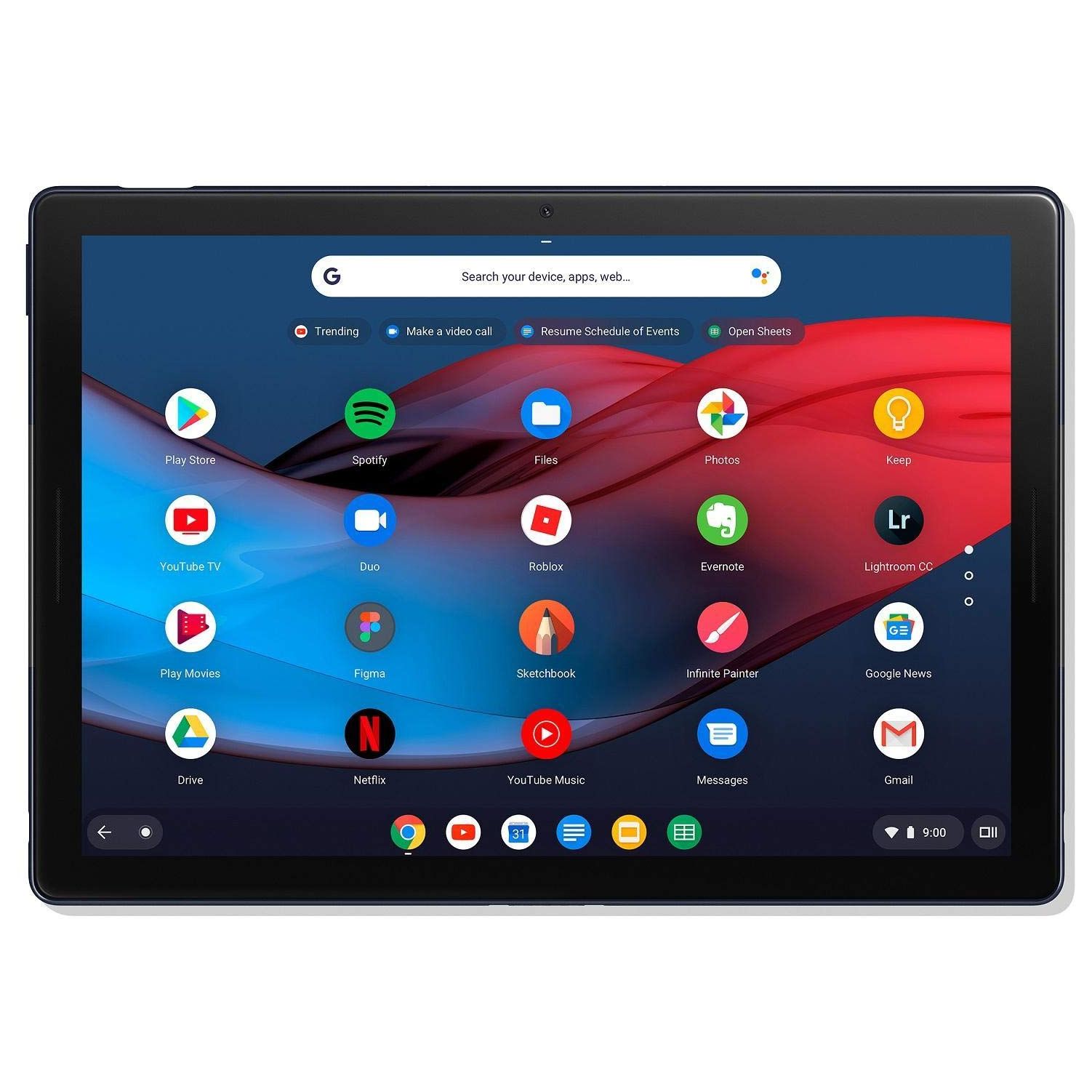 Google Pixel Slate 12.3-Inch Tablet (ChromeOS) - Midnight Blue - Image 3