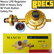 Maxco Heavy Duty LPG Regulator with Safety Push Button