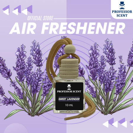 Sweet Lavender Car Air Freshener by Professor Scent