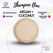 Hairgenix Natural Shampoo Bar – Argan & Coconut Oil