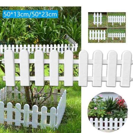 White Picket Fence Garden Border by OEM