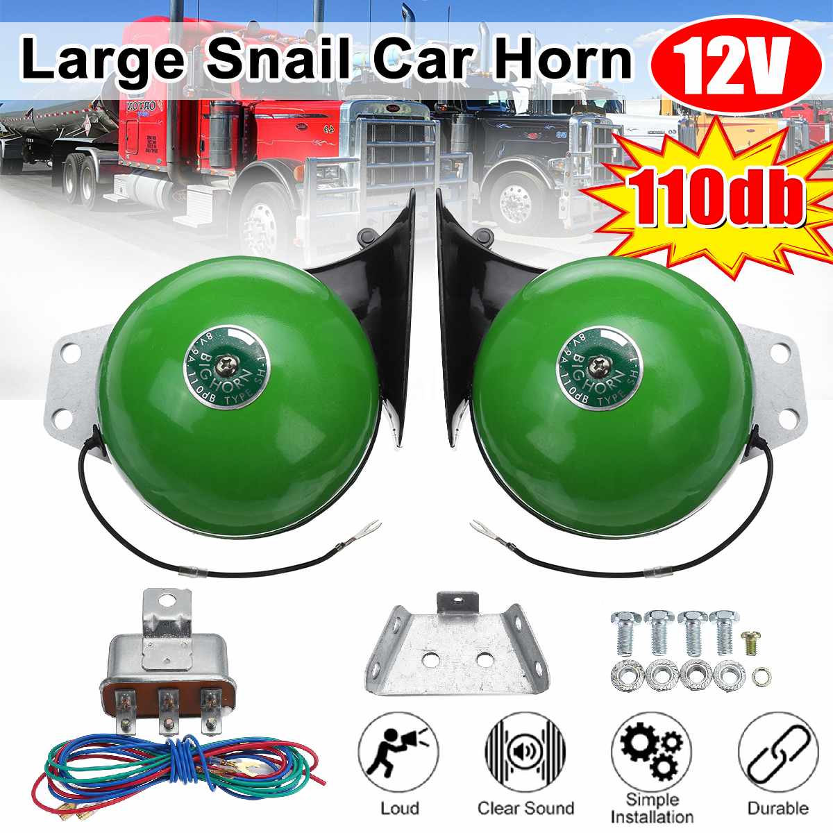 Big car clearance horn